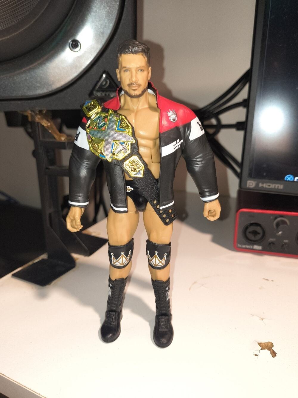 wwe elite ethan page With Title And Jacket